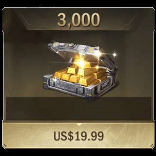 黄金 3000