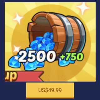 钻石 2500