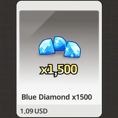 蓝钻 1500