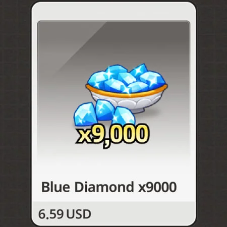 蓝钻 9000