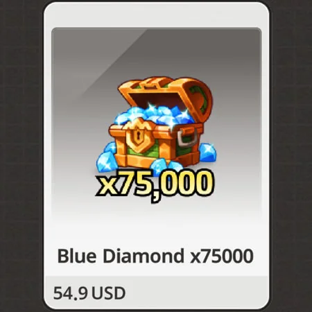 蓝钻 75000
